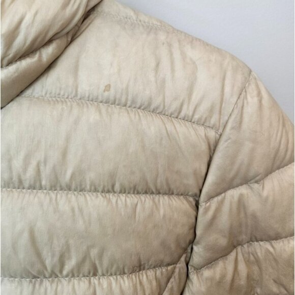 Aritzia TNA Botanie Little Puff Hoodie Jacket. Gray. Size Medium. - Picture 8 of 16